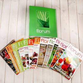 PREZENT Inspiracje Florystyka Komplet 12  wydań Florum