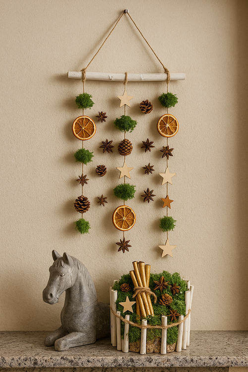 Patyki wybielone 30 cm – wiązka 6 szt – dekoracja naturalna do DIY, florystyki i aranżacji świątecznych