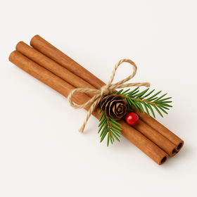 Świąteczna Dekoracja z Cynamonu – Naturalny Akcent do Stroików, Prezentów i DIY 25 cm