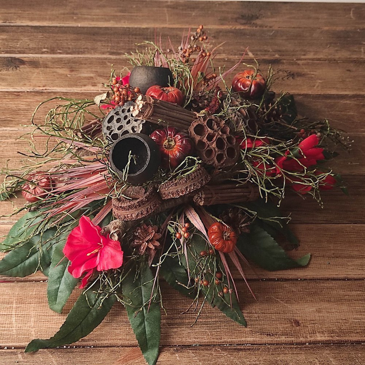 Lotos suszona roślina 6–8 cm – 6 szt. w opakowaniu