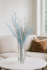 Dekoracyjne gałązki „Błękitna Elegancja” – bukiet 30–40 cm • GrandDeco Premium