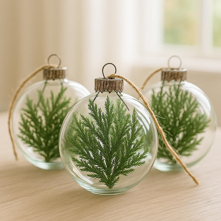 Ozdoby na święta Widłak preparowany zielony wiązka 20 cm