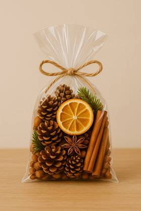 Mieszanka zapachowa 0,5 l GrandDeco – pomarańcze szyszki cynamon anyż prezent firmowy