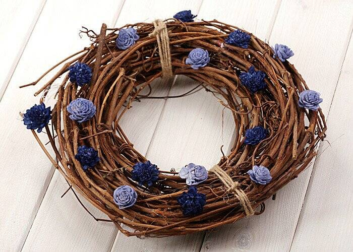 Kwiaty na Wielkanoc Suszone rośliny Potpourri naturalne ozdoby Kwiaty na stroik, wianek, potpourri 60 szt. - pastelowe fiolety