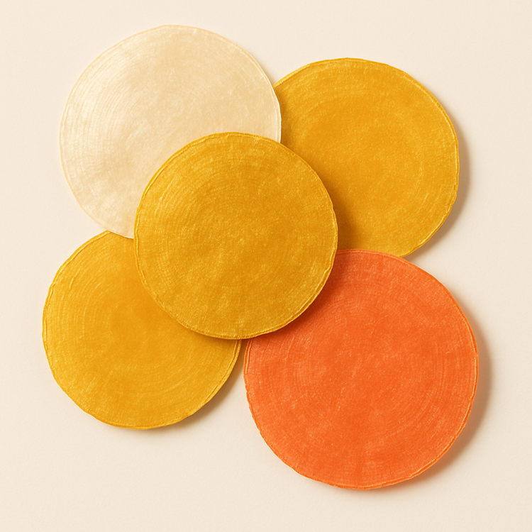 Muszle Capiz 7–11 cm 12 szt – GrandDeco  Naturalne, perłowe krążki do dekoracji świątecznych i zimowych aranżacji