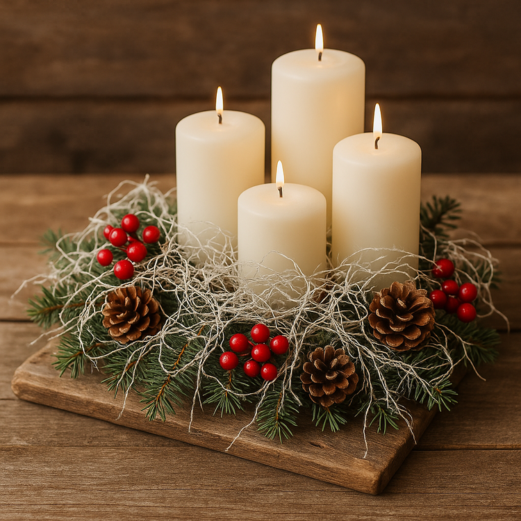 Naturalne bielone korzonki dekoracyjne 0,5 l – susz florystyczny do stroików, bombek, wianków, GrandDeco