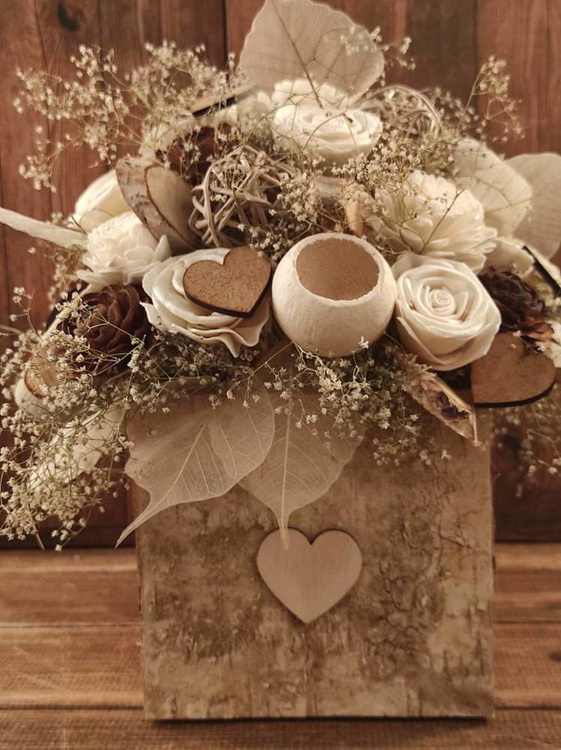 Ciekawe ozdoby Listki szkieletowe – 50 sztuk