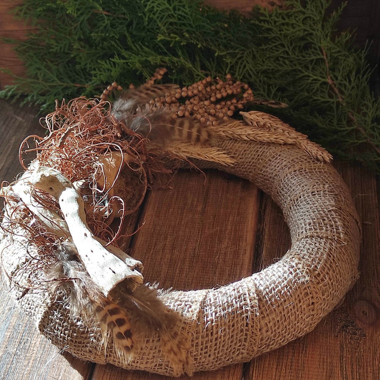 Suszone rośliny Kłosy zboża, naturalne ozdoby  48 szt/op