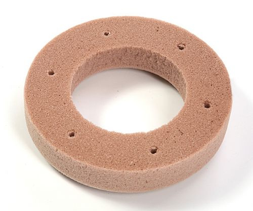 Gąbka florystyczna do sztucznych Ring florystyczny suchy na podstawie zielonej 17cm