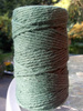 Sznurek bawełniany zielony 100g ok 40 m