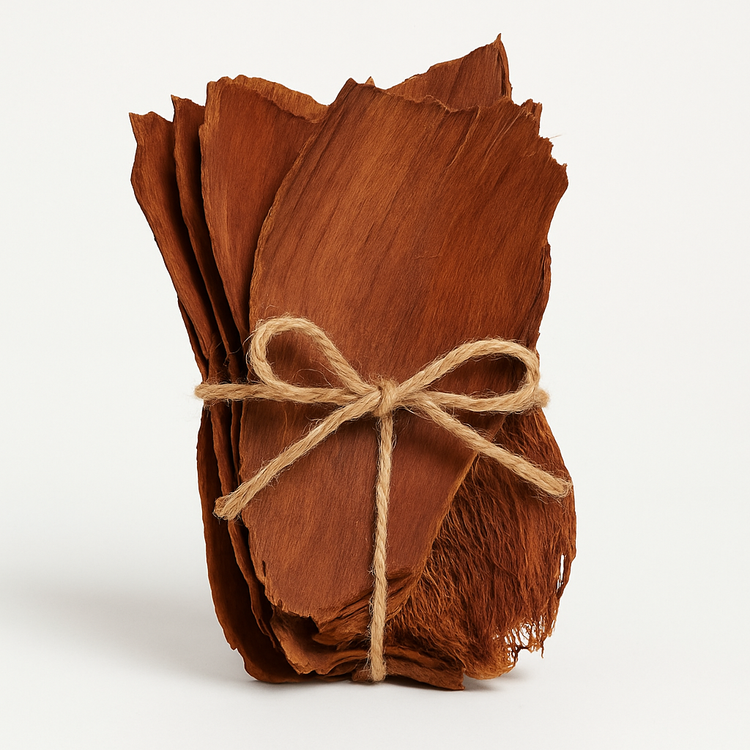 Naturalne płaty kory palmowej do rękodzieła świątecznego – dekoracje DIY, eco handmade, aranżacje bożonarodzeniowe 