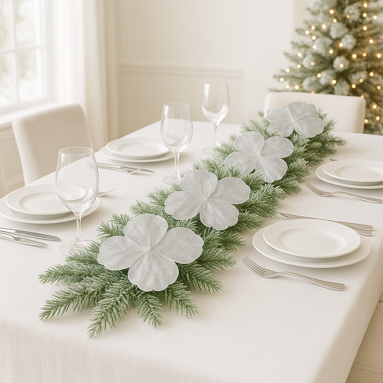 Muszle Capiz Srebrne 12 szt. 7–12 cm GrandDeco