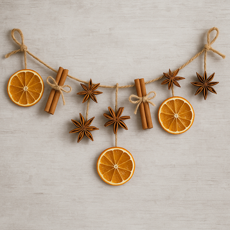 Anyż do dekoracji 12 szt  gwiazdki anyż ozdoby świąteczne GrandDeco