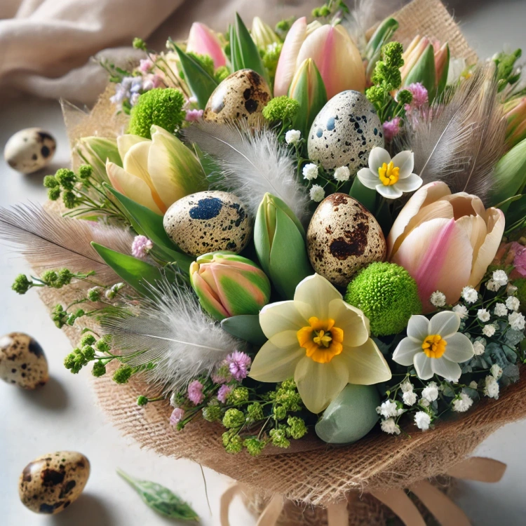 Jajka przepiórcze naturalne wydmuszki 6 /op