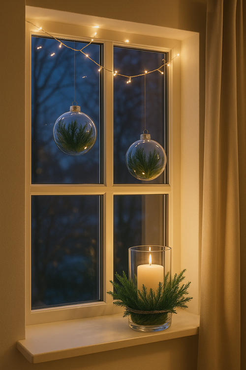 Ozdoby na święta Widłak preparowany zielony wiązka 20 cm