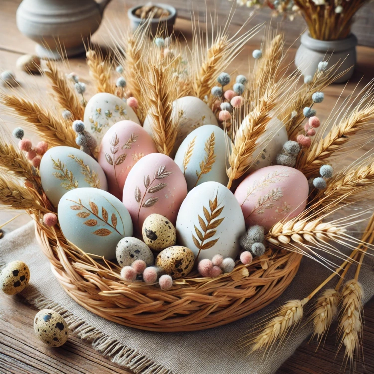 Suszone rośliny Kłosy zboża, naturalne ozdoby  48 szt/op