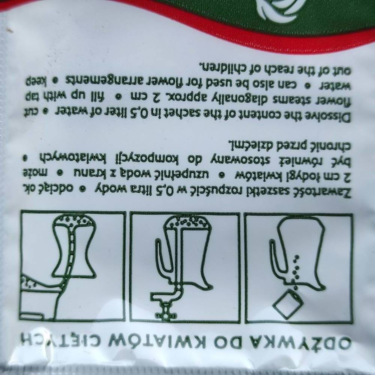  Odżywka do kwiatów10 szt./op.