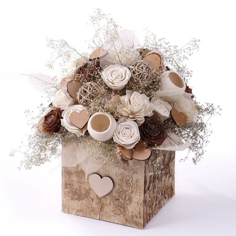 Ciekawe ozdoby Listki szkieletowe – 50 sztuk