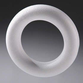 Ring STYROPIANOWY / wianek styropianowy śr. 15 cm