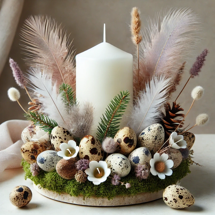 Jajka przepiórcze naturalne wydmuszki 6 /op