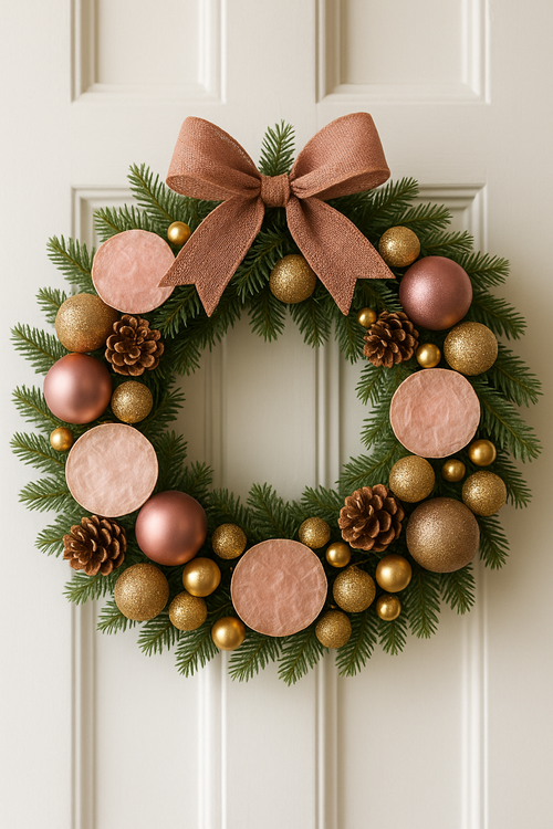 Muszle Capiz 7–11 cm 12 szt – GrandDeco  Naturalne, perłowe krążki do dekoracji świątecznych i zimowych aranżacji