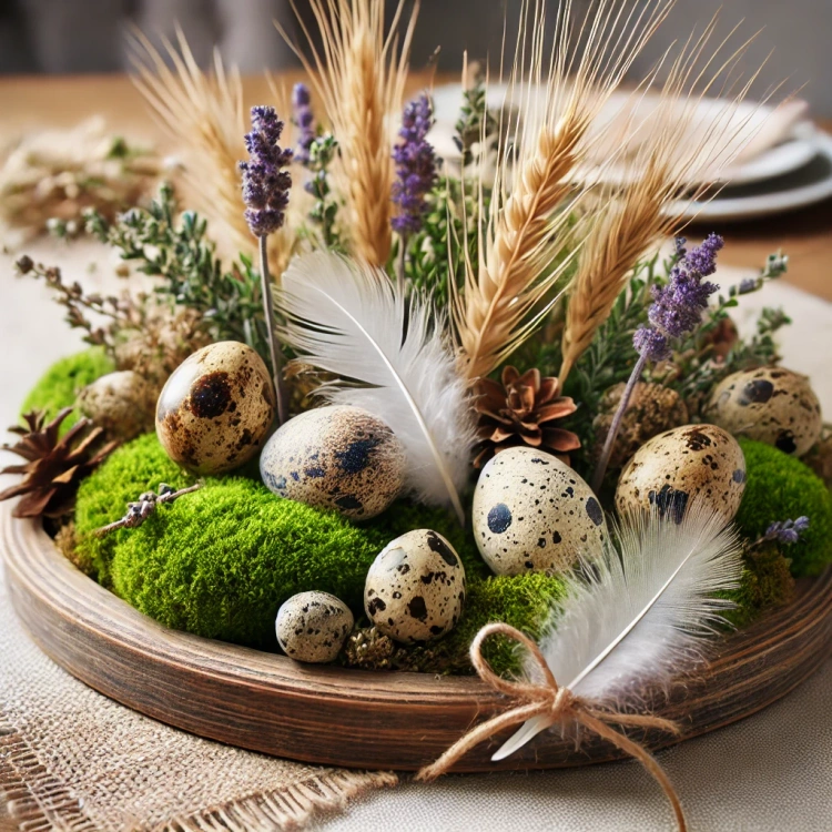 Jajka przepiórcze naturalne wydmuszki 6 /op