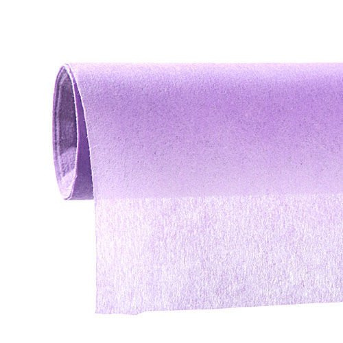 Flizelina gęsta 20cm FIOLET WRZOS długa rolka dł.9m