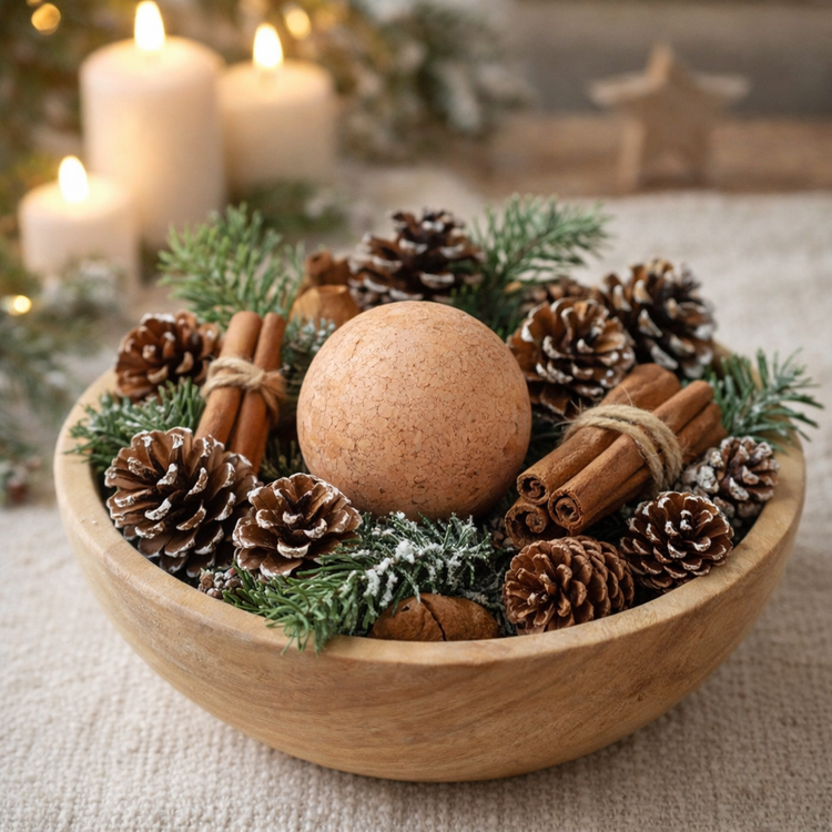  Świąteczny Zestaw Naturalny z Glinianą Kulą – Gotowy Prezent 