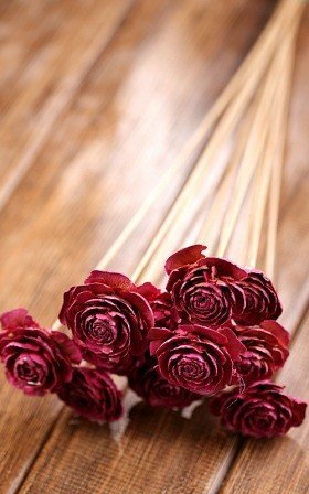 Bukiet róża cedrowa 6 szt  róż