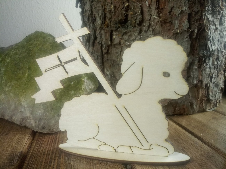 Baranek wielkanocny 15 cm