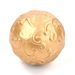 Kula ceramiczna  ozdobna 8,5 cm złota